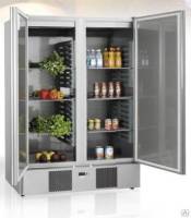 Шкаф холодильный ШХс-0,7-03 нерж. 70х850х2050 t 0...+5°С, нижн.агрегат