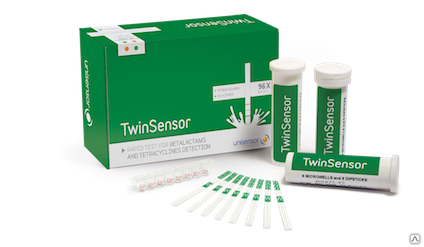 Twinsensor (96 тестов), тест на антибиотики в млоке